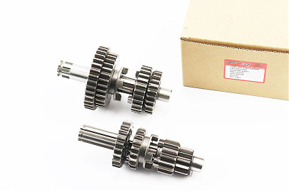 Коробка передач (два вала с шестернями) d-14мм под сепаратор