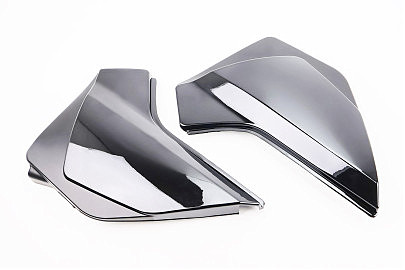 пластик — боковой средний лев, прав к-кт 2шт ЧЕРНЫЙ