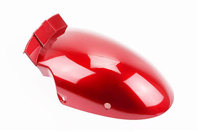 пластик &mdash; крыло переднее (задняя часть), КРАСНЫЙ