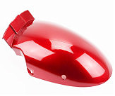 пластик - крыло переднее (задняя часть), КРАСНЫЙ
