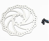 Тормозной диск 160мм, крепл. 6 болтов, SC16