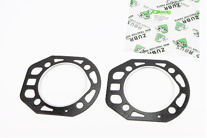 Прокладка головки цилиндра R180NM-80mm, к-кт 2шт (вн. кольцо с выступом)