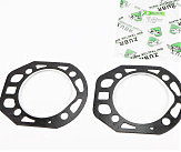 Прокладка головки цилиндра R180NM-80mm, к-кт 2шт (вн. кольцо с выступом)