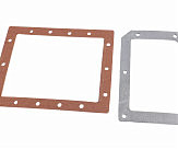 Прокладки радиатора R195NM, к-кт 2 детали (корко-каучуковая,бумага)