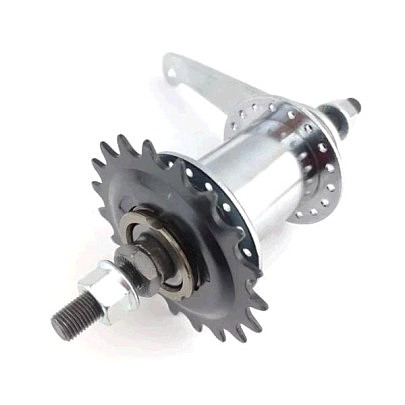 Втулка заднего колеса велосипеда (36 спиц, ножной тормоз, червячная+звезда) BBC