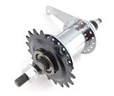 Втулка заднего колеса велосипеда (36 спиц, ножной тормоз, червячная+звезда) BBC