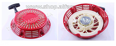 Стартер ручной (в сборе) м/б, бензогенератора 188F (9/13Hp, D-215mm) ST