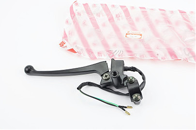 Рычаг руля левый с креплением под зеркало (М8 правая) GY6 50-100, тип 2