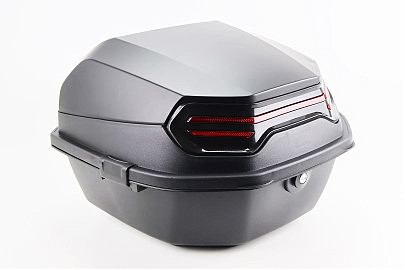 Кофр средний (пластмассовый) 410*410*290мм, чёрный матовый