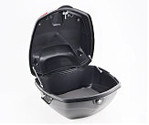 Кофр средний (пластмассовый) 430*400*290мм, синий с вставкой 