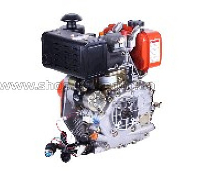 Двигатель м/б 178F (6Hp) (дизель, шлицы 25мм) с електростартером TT AMG-2