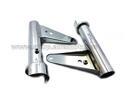 Крепление фары   Alpha   (хром) AMG-2