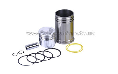 Поршневая R190N к-кт, поршень 90mm STD (форкамера `Подкова`) +гильза +манжеты AMG