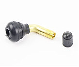 Ниппель дисковый одноразовый кривой ЖЕЛТЫЙ