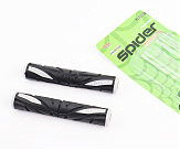 Грипсы - чехлы на рычаги тормозные РЕЗИНОВЫЕ к-кт 2шт, ЧЕРНО/СЕРЫЕ