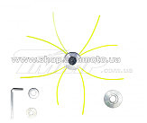 Шпулька косильная (паук метал) 4 выхода , под ключ (хром) 160049 EVO