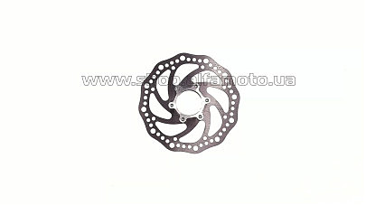 Диск тормозной   велосипедный   (mod:BL-028, ?140mm, на 6 болтов)    (+переходник) BBC-2