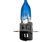 Лампа   P15D-25-3 (3 уса)   12V 35W/35W   (супер белая, конусная) BBC