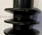 Шкив ремня ведомый 2-х ручейковый м/б 168F/170F (6,5/7Hp) (19mm) ST-2