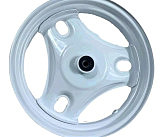 Диск колеса   2.15 * 10   (перед, барабан, металл)   Honda DIO (с подшипниками) BBC