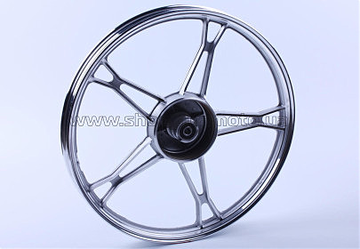 Диск колеса 1,2 * 17 (перед, барабан) (легкосплавный под 10 ось) Delta AMG