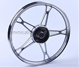 Диск колеса 1,2 * 17 (перед, барабан) (легкосплавный под 10 ось) Delta AMG