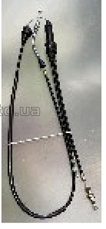 Трос газа ИЖ (двойной) под карбюратор PZ-30 (с ускорителем, 1240мм. ) GB