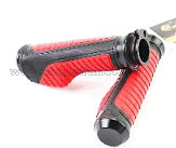 Ручки руля  анатомическая, красные BBC