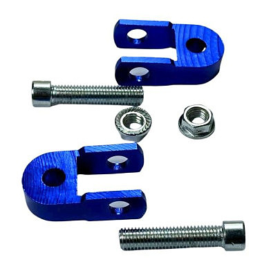 Удлинитель амортизатора   3см   (синий, с болтами пара) BBC