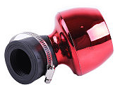 Фильтр воздушный (нулевик) ?28mm, 45*, турбина (красный) AMG