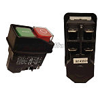 Кнопка для бетономешалки на 4 контакта ZL 83 AZT