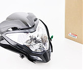 PULSAR NS-200 пластик - обтекатель фары + фара, ветровик, к-кт