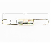 BOXER BM/ВМX 150cc Пружина подножки центральной (?L128мм, D17,3мм, 18 витков) 