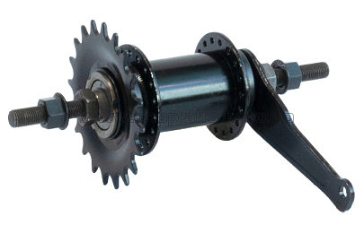 Втулка   заднего колеса велосипеда   (36 спиц, сталь, ножной тормоз, червячная, + звезда) Черная SF-CT01 Shunfeng BD