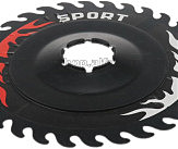 Защита задней звезды   велосипеда   (пластмасса) (пламя) d-193 мм BD