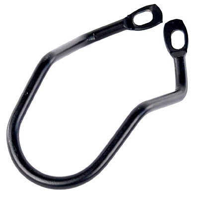 Защита   переключателя скоростей велосипеда заднего   (короткая) (черная, под 2 винта) HP-03 BD