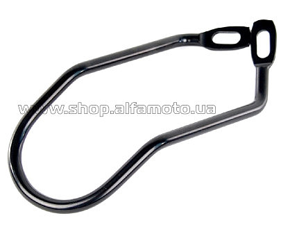 Защита   переключателя скоростей велосипеда заднего   (длинная) (черная, под 2 винта) HP-04 BD