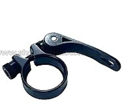 Хомут трубы подседельной велосипеда (крепление эксцентрик) ?-31,8 черный KC-002 BBC