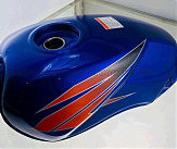 Бак топливный Zongshen, Lifan 125/150 (синий) MIS