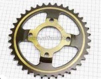 Звезда трансмиссии (задняя) TEKEN/LoncinCBF200/250 520-38T (тарелка) FR