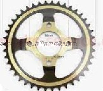 Звезда трансмиссии (задняя) TEKEN/LoncinCBF200/250 520-42T (тарелка) FR