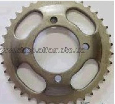 Звезда трансмиссии (задняя) Yamaha YBR125 428-38Т (d 64mm) (тарелка) FR