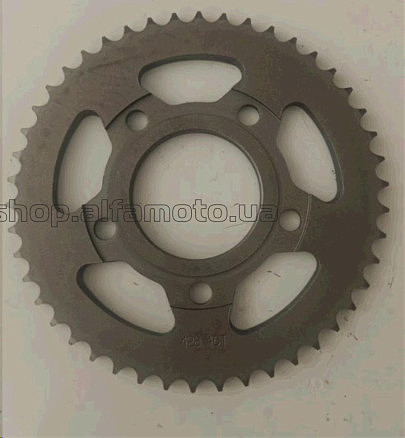Звезда трансмиссии (задняя) Zongshen ZS200-GS 428-46T FR