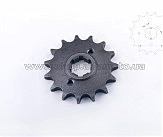 Звезда трансмиссии (передняя) Zongshen, Lifan 125-200 428-15T FR