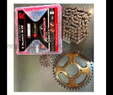 Звезды трансмиссии (пара) Delta 428-14T + 428-41T (+цепь 136L) FR