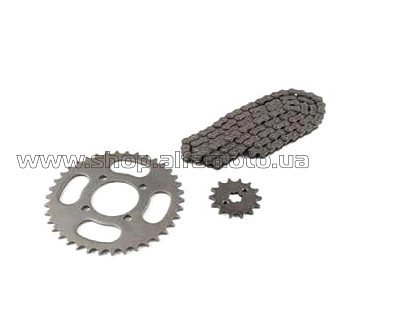 Звезды трансмиссии (пара) Delta 428-14T + 428-42T (+цепь 112L) (mod:best) FR