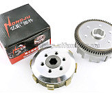 Корзина сцепления (в сборе) 4T CG150 HONGJU (mod:B)