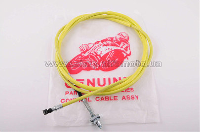Трос заднего тормоза 4T GY6 50 (1900mm, уп.1шт, желтый)