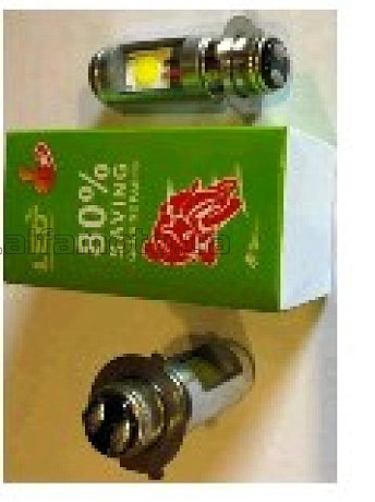 Лампа (фара) диодная 2 кристалла 3 усика со стабилизатором (LED) MIS