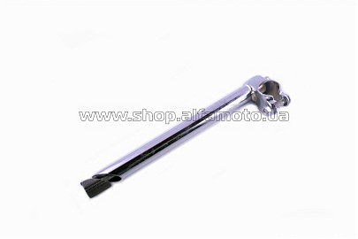 Вынос руля велосипеда (под рулевую резьбовую) (L-250mm, D-22mm) (хром) YKX